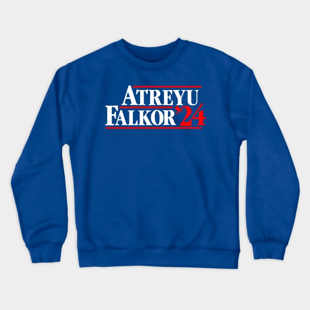 The NeverEnding Story - Atreyu Falkor 2024 Crewneck Sweatshirt by The90sMall